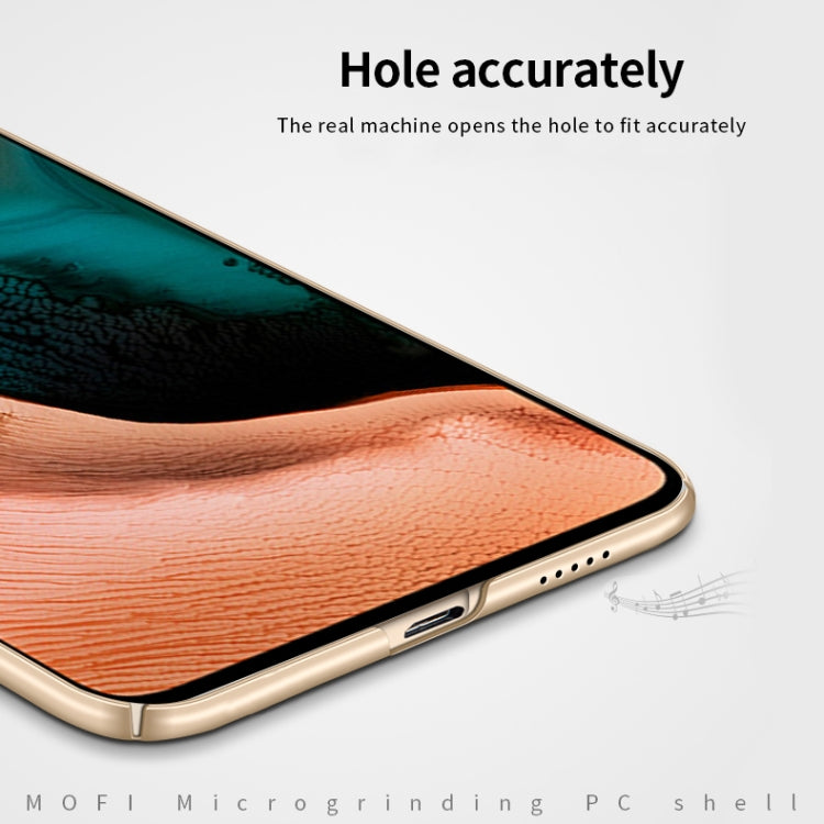 For Xiaomi Redmi K30 Pro MOFI Frosted PC Ultra-thin Hard Case(Red) - Xiaomi Cases by MOFI | Online Shopping South Africa | PMC TechLife | Buy Now Pay Later Mobicred