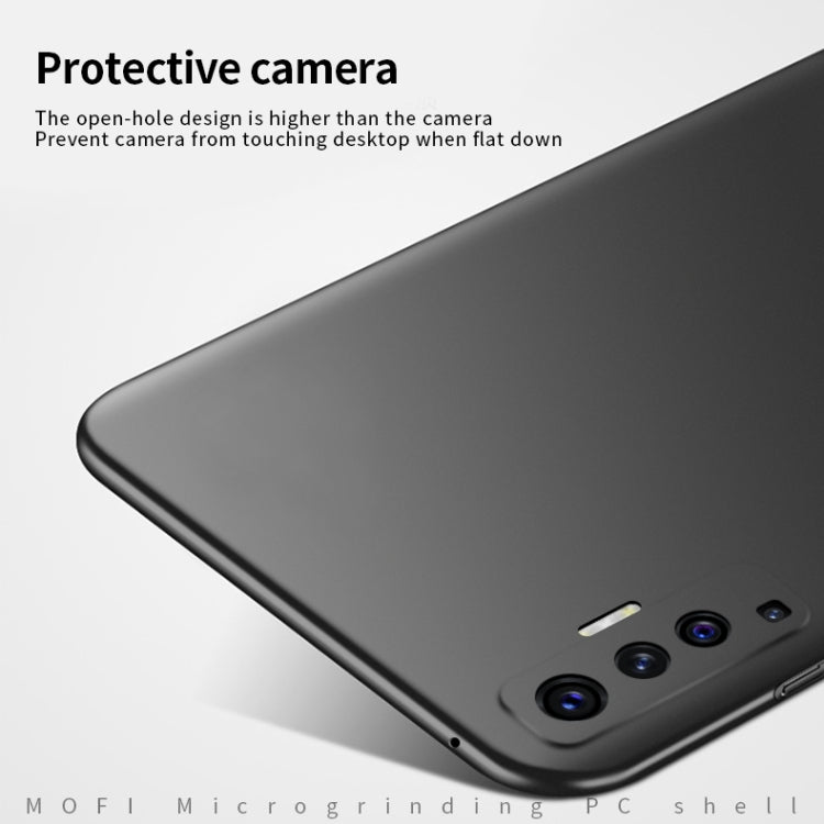 For Vivo X50 MOFI Frosted PC Ultra-thin Hard Case(Red) - vivo Cases by MOFI | Online Shopping South Africa | PMC TechLife