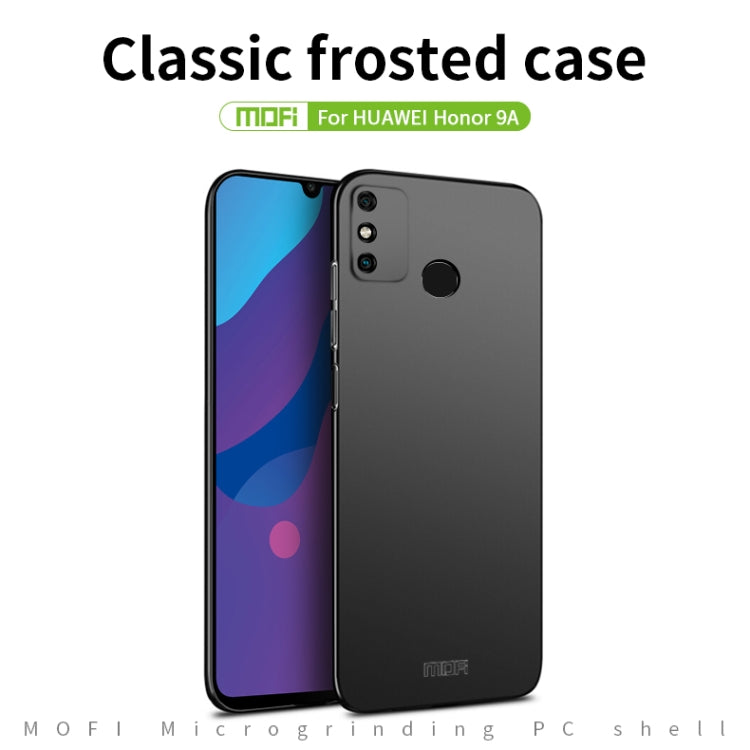 For Huawei Honor 9A MOFI Frosted PC Ultra-thin Hard Case(Rose gold) - Honor Cases by MOFI | Online Shopping South Africa | PMC Jewellery