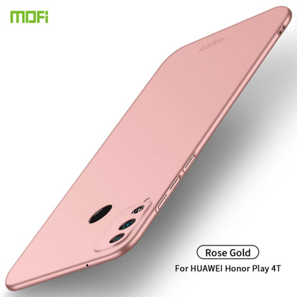 For Huawei Honor Play 4T MOFI Frosted PC Ultra-thin Hard Case(Rose gold) - Honor Cases by MOFI | Online Shopping South Africa | PMC Jewellery