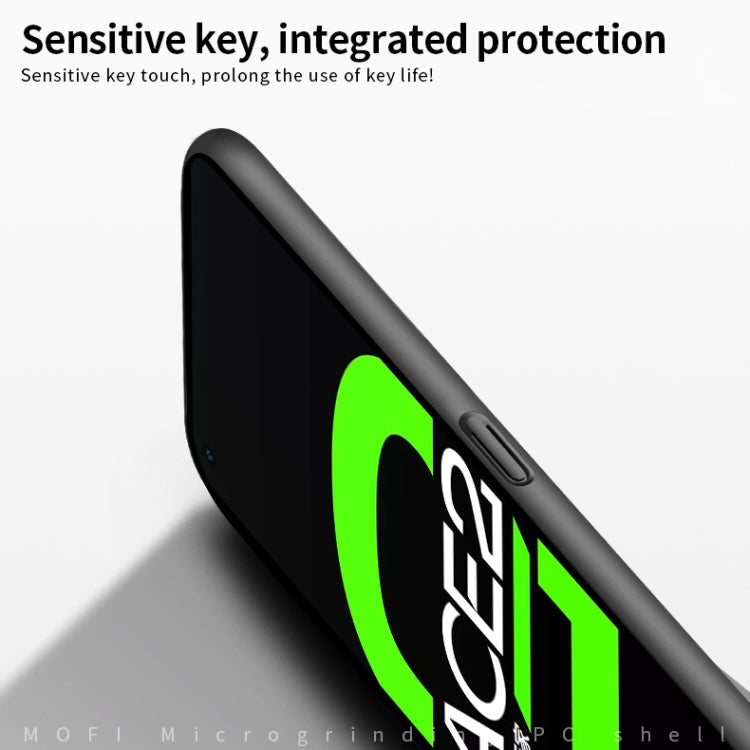 For OPPO Ace2 MOFI Frosted PC Ultra-thin Hard Case(Black) - free shipping - PMC TechLife - Order now!