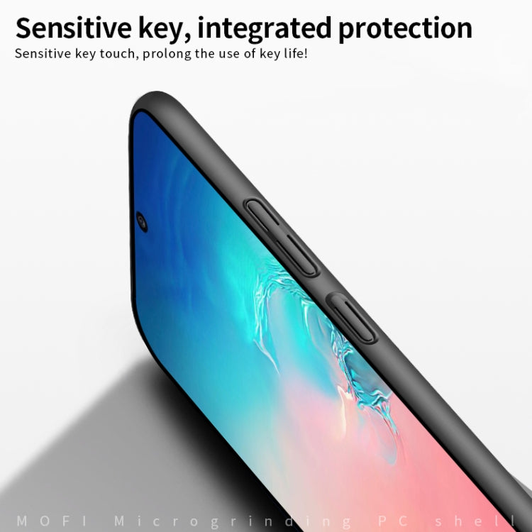 For Samsung Galaxy A91/S10Lite MOFI Frosted PC Ultra-thin Hard C(Blue) - Galaxy Phone Cases by MOFI | Online Shopping South Africa | PMC TechLife | Buy Now Pay Later Mobicred