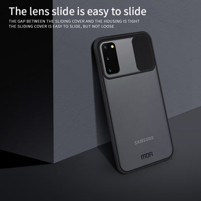 For Samsung Galaxy S20 MOFI Xing Dun Series Translucent Frosted PC + TPU Privacy Anti-glare Shockproof All-inclusive Protective Case(Black) - Galaxy Phone Cases by MOFI | Online Shopping South Africa | PMC Jewellery | Buy Now Pay Later Mobicred