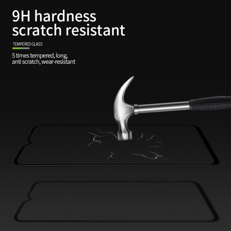 For Xiaomi Redmi 9A / 9C MOFI 9H 3D Explosion-proof Curved Screen Tempered Glass Film(Black) -  by MOFI | Online Shopping South Africa | PMC TechLife