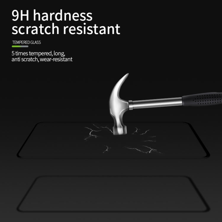 For OnePlus Nord MOFI 9H 3D Explosion-proof Curved Screen Tempered Glass Film(Black) - OnePlus Tempered Glass by MOFI | Online Shopping South Africa | PMC TechLife | Buy Now Pay Later Mobicred