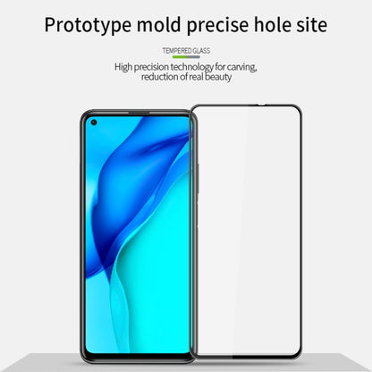 For Huawei Maimang 9 / Mate 40 Lite MOFI 9H 3D Explosion-proof Curved Screen Tempered Glass Film(Black) - Huawei Tempered Glass by MOFI | Online Shopping South Africa | PMC Jewellery