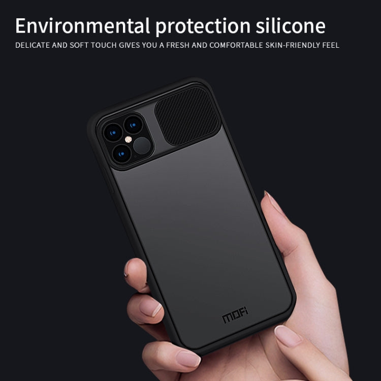 For iPhone 12 / 12 Pro MOFI Xing Dun Series Translucent Frosted PC + TPU Privacy Anti-glare Shockproof All-inclusive Protective Case(Green) - free shipping - PMC TechLife - Order now!