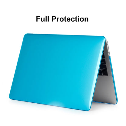 ENKAY Hat-Prince 3 in 1 For MacBook Pro 13 inch A2289 / A2251 (2020) Crystal Hard Shell Protective Case + Europe Version Ultra-thin TPU Keyboard Protector Cover + Anti-dust Plugs Set(Light Blue) - MacBook Pro Cases by ENKAY | Online Shopping South Africa | PMC Jewellery | Buy Now Pay Later Mobicred