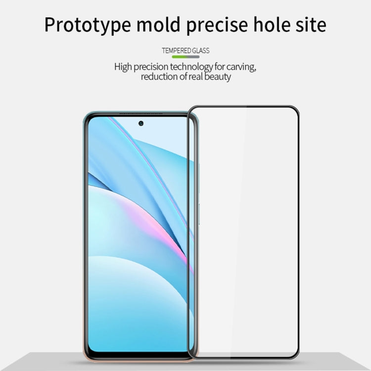 For Xiaomi Mi 10T Lite MOFI 9H 3D Explosion-proof Curved Screen Tempered Glass Film(Black) -  by MOFI | Online Shopping South Africa | PMC Jewellery