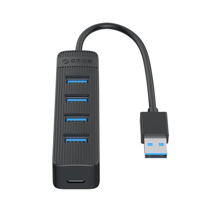 ORICO TWU3-4A-BK 4-Port USB 3.0 HUB - USB 3.0 HUB by ORICO | Online Shopping South Africa | PMC Jewellery | Buy Now Pay Later Mobicred