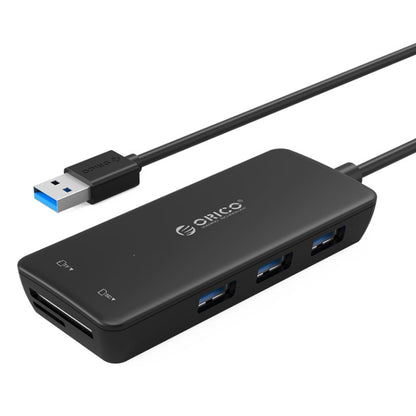 ORICO H3TS-U3 USB3.0 HUB with Card Reader - USB 3.0 HUB by ORICO | Online Shopping South Africa | PMC Jewellery | Buy Now Pay Later Mobicred