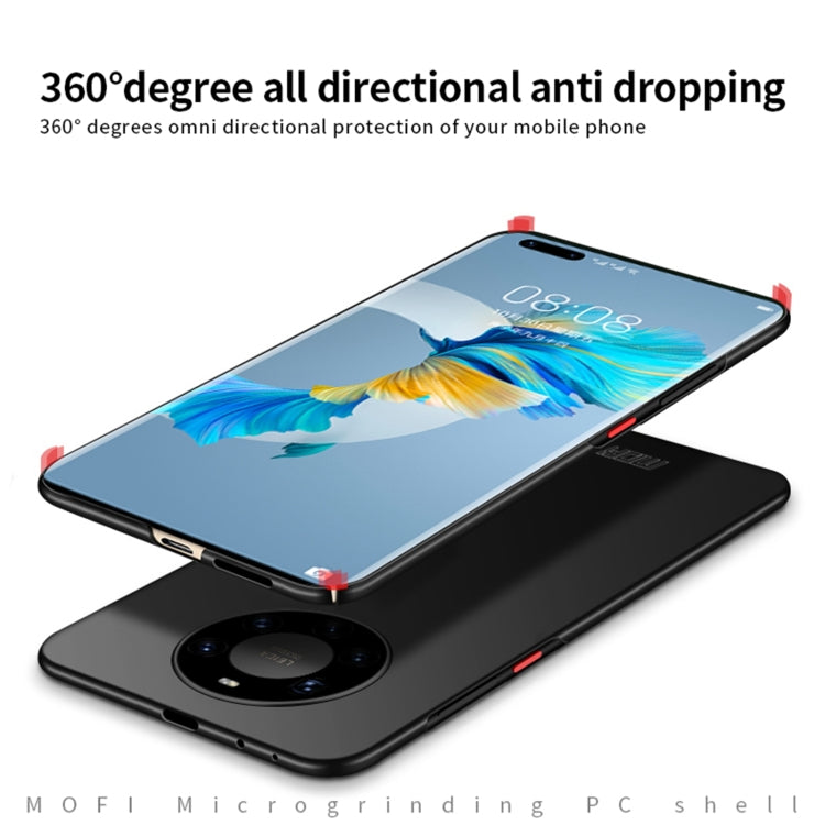 For Huawei Mate 40 Pro MOFI Frosted PC Ultra-thin Hard Case(Rose Gold) - Huawei Cases by MOFI | Online Shopping South Africa | PMC TechLife