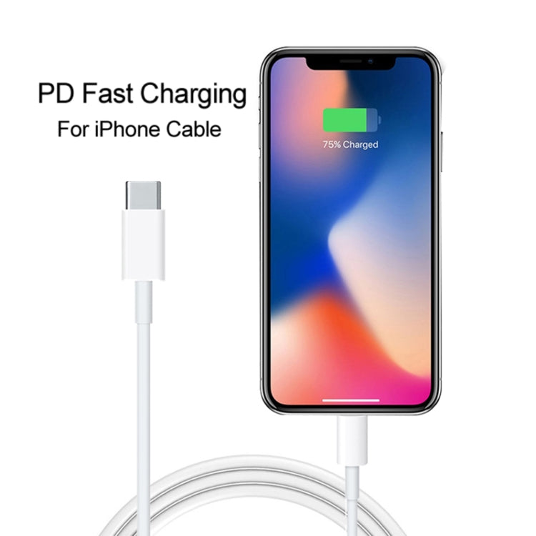 SDC-20W 2 in 1 PD 20W USB-C / Type-C Travel Charger + 3A PD3.0 USB-C / Type-C to 8 Pin Fast Charge Data Cable Set, Cable Length: 2m, US Plug - USB Charger by PMC Jewellery | Online Shopping South Africa | PMC Jewellery | Buy Now Pay Later Mobicred