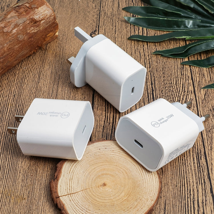 SDC-20W 2 in 1 PD 20W USB-C / Type-C Travel Charger + 3A PD3.0 USB-C / Type-C to 8 Pin Fast Charge Data Cable Set, Cable Length: 2m, US Plug - USB Charger by PMC Jewellery | Online Shopping South Africa | PMC Jewellery | Buy Now Pay Later Mobicred