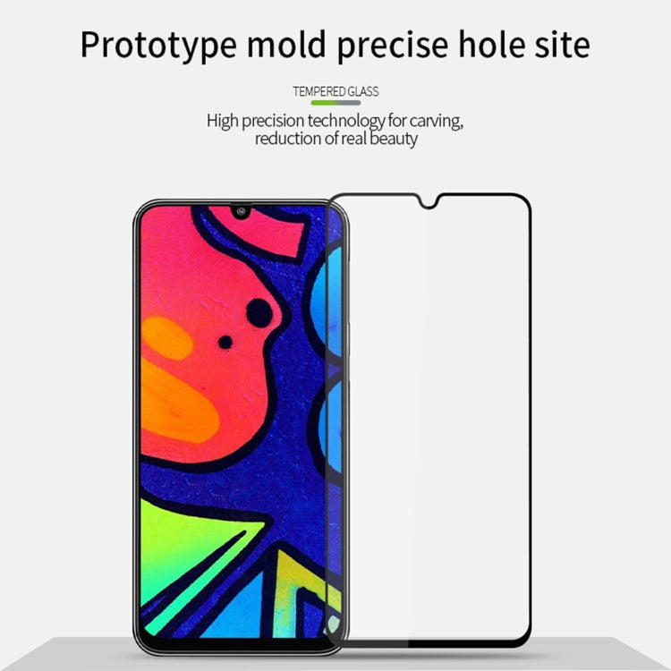 For Samsung Galaxy M21S MOFI 9H 2.5D Full Screen Tempered Glass Film(Black) - Galaxy Tempered Glass by MOFI | Online Shopping South Africa | PMC TechLife