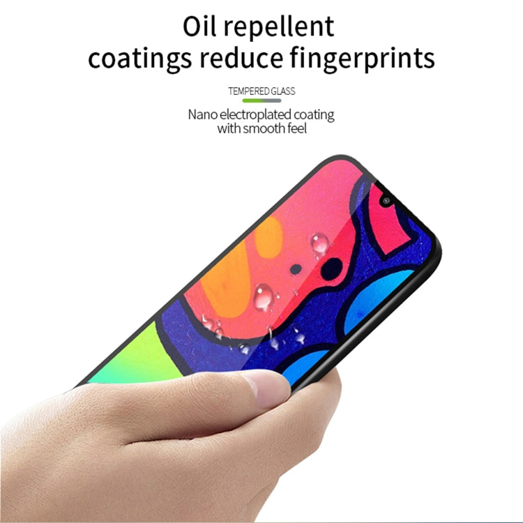 For Samsung Galaxy M21S MOFI 9H 2.5D Full Screen Tempered Glass Film(Black) - Galaxy Tempered Glass by MOFI | Online Shopping South Africa | PMC TechLife
