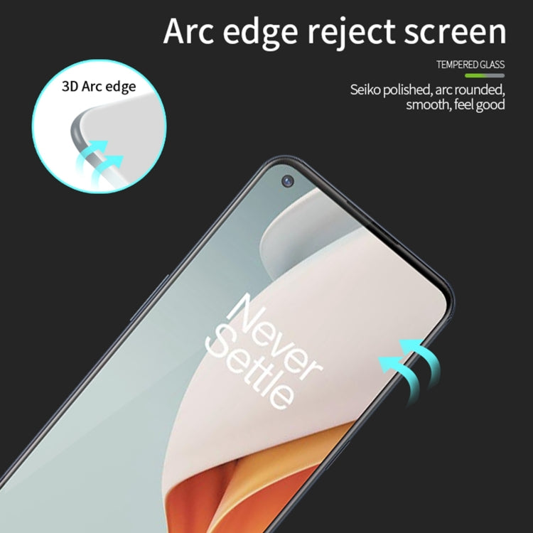 For OnePlus Nord N100 MOFI 9H 3D Explosion-proof Curved Screen Tempered Glass Film - OnePlus Tempered Glass by MOFI | Online Shopping South Africa | PMC Jewellery