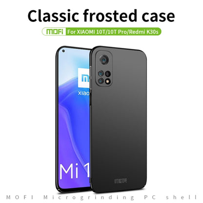 For Xiaomi Mi 10T / 10T Pro / K30S MOFI Frosted PC Ultra-thin Hard C(Blue) - Xiaomi Cases by MOFI | Online Shopping South Africa | PMC Jewellery