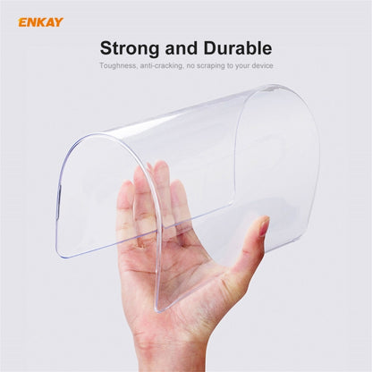 For MacBook Air 13.3 inch A2179 & A2337 2020 ENKAY 3 in 1 Crystal Laptop Protective Case + EU Version TPU Keyboard Film + Anti-dust Plugs Set(Transparent) - MacBook Air Cases by ENKAY | Online Shopping South Africa | PMC Jewellery | Buy Now Pay Later Mobicred