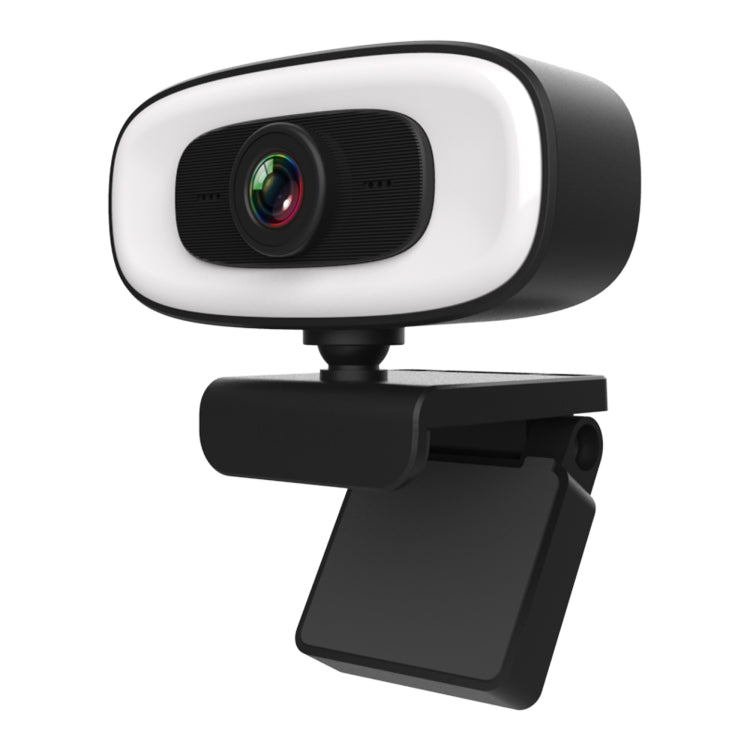 C10 2K HD Without Distortion 360 Degrees Rotate Three-speed Fill Light USB Free Drive Webcams, Built-in Clear Sound Microphone - HD Camera by PMC Jewellery | Online Shopping South Africa | PMC Jewellery | Buy Now Pay Later Mobicred