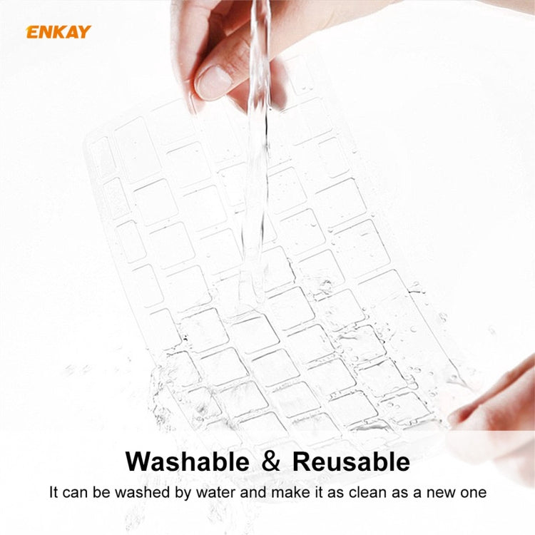 ENKAY Soft TPU Keyboard Protector Film for MacBook Air 13.3 inch A2179 (2020) / A2337 (2020), Version:US Version - Keyboard Protector by ENKAY | Online Shopping South Africa | PMC Jewellery | Buy Now Pay Later Mobicred