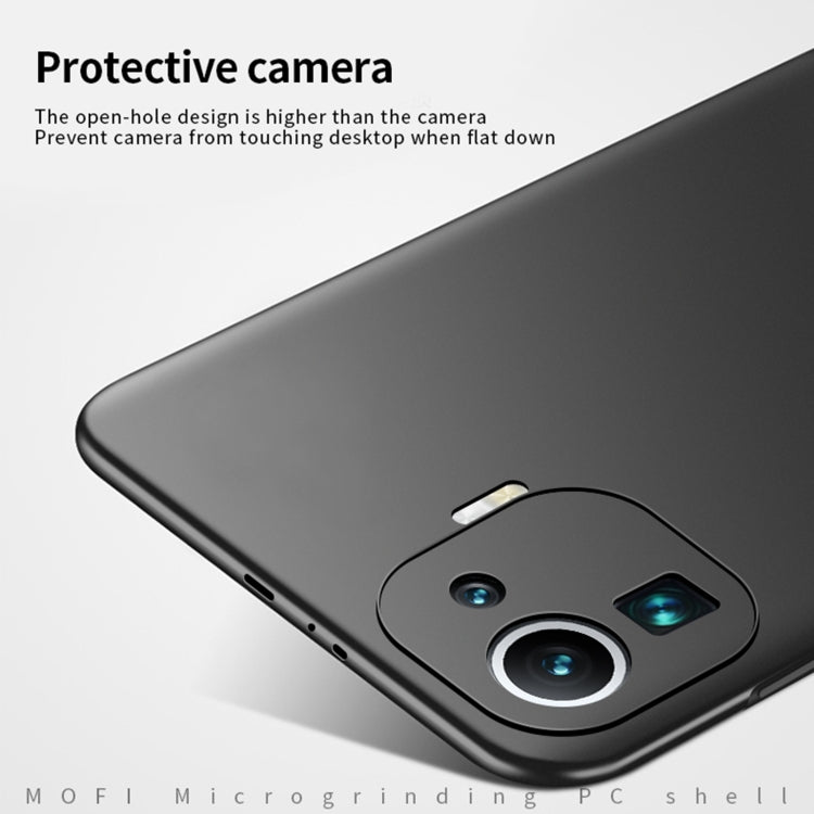 For Xiaomi Mi 11 Pro MOFI Frosted PC Ultra-thin Hard Case(Gold) - free shipping - PMC TechLife - Order now!