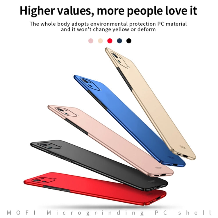 For Xiaomi Mi 11 Pro MOFI Frosted PC Ultra-thin Hard Case(Red) - free shipping - PMC TechLife - Order now!