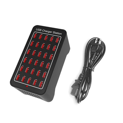 XLD-A7 150W 30 USB Ports Fast Charger Station Smart Charger, AC 110-240V, Plug Size:US Plug - Multifunction Charger by PMC Jewellery | Online Shopping South Africa | PMC Jewellery | Buy Now Pay Later Mobicred