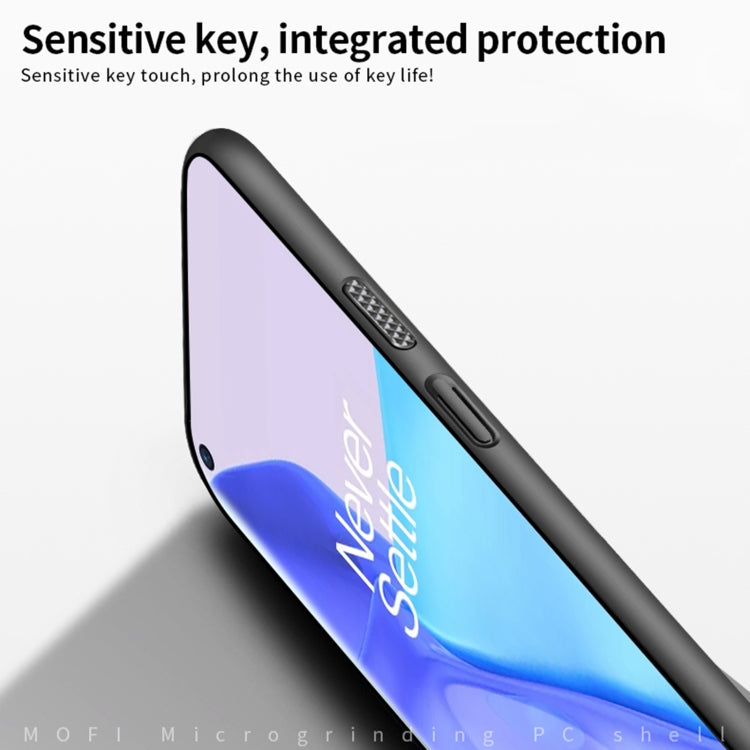 For OnePlus 9 MOFI Frosted PC Ultra-thin Hard Case(Red) - OnePlus Cases by MOFI | Online Shopping South Africa | PMC TechLife | Buy Now Pay Later Mobicred