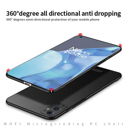 For OnePlus 9 Pro MOFI Frosted PC Ultra-thin Hard Case(Black) - OnePlus Cases by MOFI | Online Shopping South Africa | PMC Jewellery