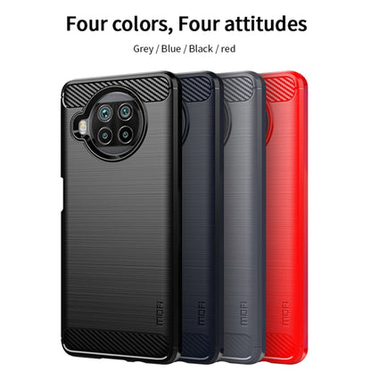 For Xiaomi Mi 10T Lite /Mi 10i 5G / Note 9 Pro 5G MOFI Gentleness Series Brushed Texture Carbon Fiber Soft TPU Case(Black) - Xiaomi Cases by MOFI | Online Shopping South Africa | PMC Jewellery