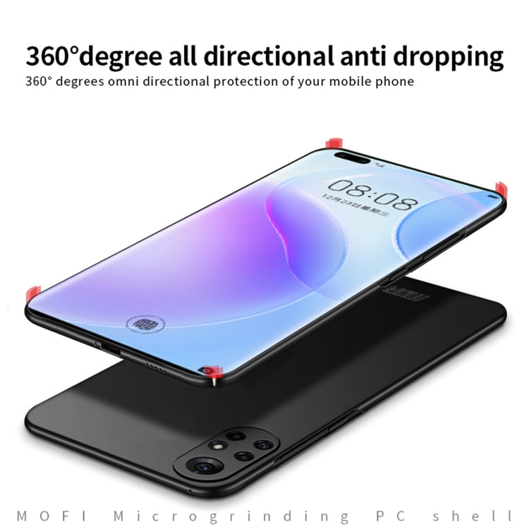 For Huawei Nova 8 Pro MOFI Frosted PC Ultra-thin Hard Case(Red) - Huawei Cases by MOFI | Online Shopping South Africa | PMC TechLife | Buy Now Pay Later Mobicred