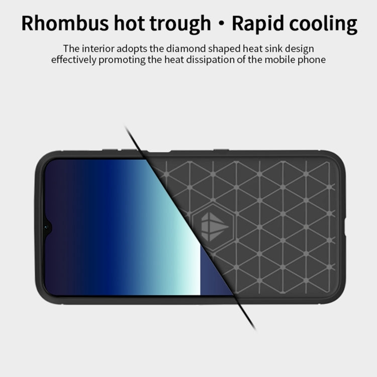 For Sony Xperia ACE ll MOFI Gentleness Series Brushed Texture Carbon Fiber Soft TPU Case(Gray) - Sony Cases by MOFI | Online Shopping South Africa | PMC TechLife