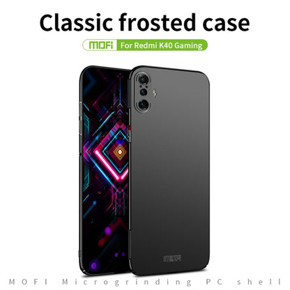 For Xiaomi Redmi K40 Gaming MOFI Frosted PC Ultra-thin Hard Case(Blue) - Xiaomi Cases by MOFI | Online Shopping South Africa | PMC Jewellery