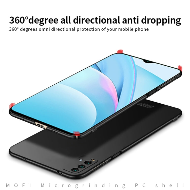 For Xiaomi Redmi 9T / Note9 4G / 9 Power MOFI Frosted PC Ultra-thin Hard Case(Red) - Xiaomi Cases by MOFI | Online Shopping South Africa | PMC TechLife | Buy Now Pay Later Mobicred