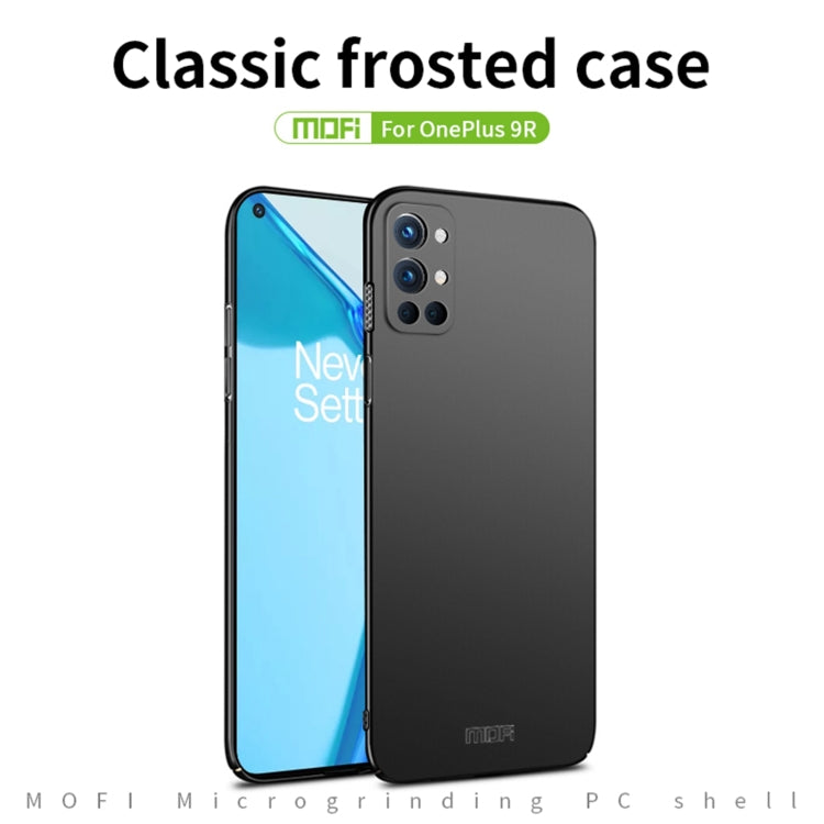 For OnePlus 9R MOFI Frosted PC Ultra-thin Hard Case(Rose gold) - OnePlus Cases by MOFI | Online Shopping South Africa | PMC TechLife | Buy Now Pay Later Mobicred
