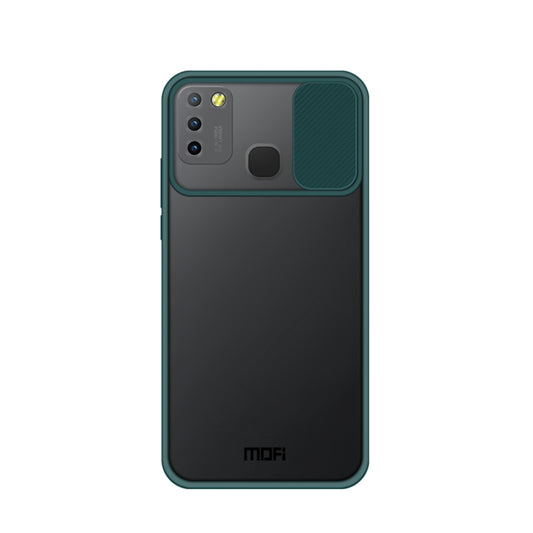 For Infinix Smart 5 X657 / Hot 10 Lite MOFI Xing Dun Series Translucent Frosted PC + TPU Privacy Anti-glare Shockproof All-inclusive Protective Case(Green) - Infinix Cases by MOFI | Online Shopping South Africa | PMC Jewellery