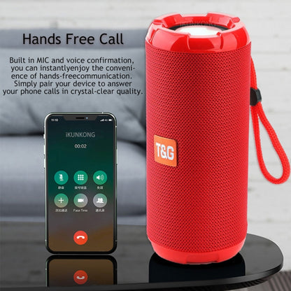 T&G TG621 Portable Waterproof 3D Stereo Wireless Speaker, Support FM Radio / TWS / TF Card(Gray) - Waterproof Speaker by T&G | Online Shopping South Africa | PMC Jewellery | Buy Now Pay Later Mobicred