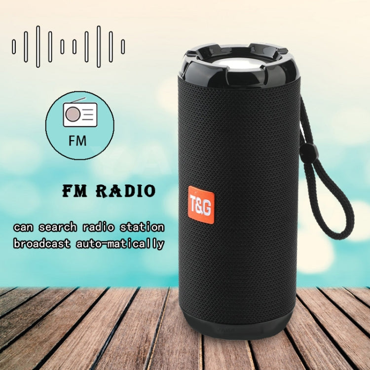 T&G TG621 Portable Waterproof 3D Stereo Wireless Speaker, Support FM Radio / TWS / TF Card(Red) - Waterproof Speaker by T&G | Online Shopping South Africa | PMC Jewellery | Buy Now Pay Later Mobicred