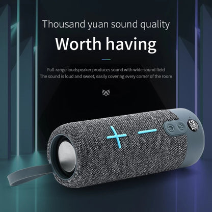 T&G TG619 Portable Bluetooth Wireless Speaker Waterproof Outdoor Bass Subwoofer Support AUX TF USB(Green) - Desktop Speaker by T&G | Online Shopping South Africa | PMC Jewellery | Buy Now Pay Later Mobicred