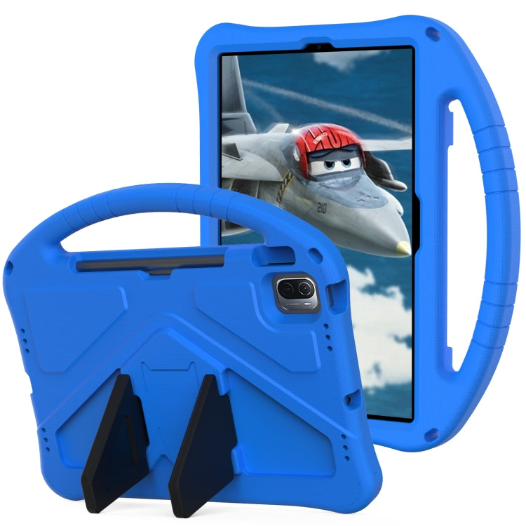 For Huawei MatePad 11 ���2021��� EVA Flat Anti Falling Protective Case Shell with Holder(Blue) - Huawei by PMC TechLife | Online Shopping South Africa | PMC TechLife | Buy Now Pay Later Mobicred