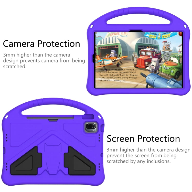 For Huawei MatePad 11 ���2021��� EVA Flat Anti Falling Protective Case Shell with Holder(Purple) - Huawei by PMC TechLife | Online Shopping South Africa | PMC TechLife | Buy Now Pay Later Mobicred