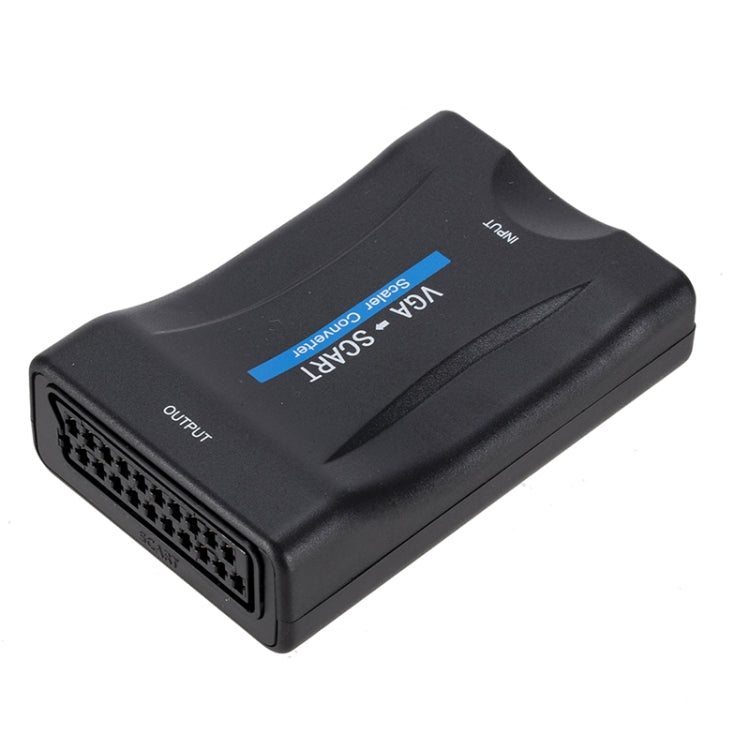 1080P VGA to SCART Audio Video Converter Adapter - VGA Converter by PMC Jewellery | Online Shopping South Africa | PMC Jewellery | Buy Now Pay Later Mobicred