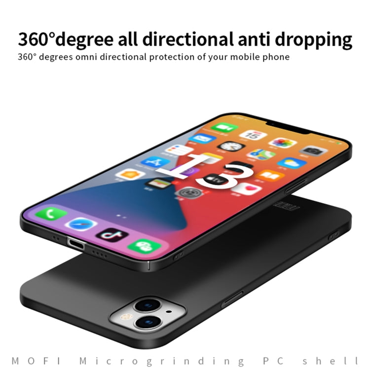 For iPhone 13 mini  MOFI Frosted PC Ultra-thin Hard Case(Rose Gold) - iPhone 13 mini Cases by MOFI | Online Shopping South Africa | PMC TechLife | Buy Now Pay Later Mobicred