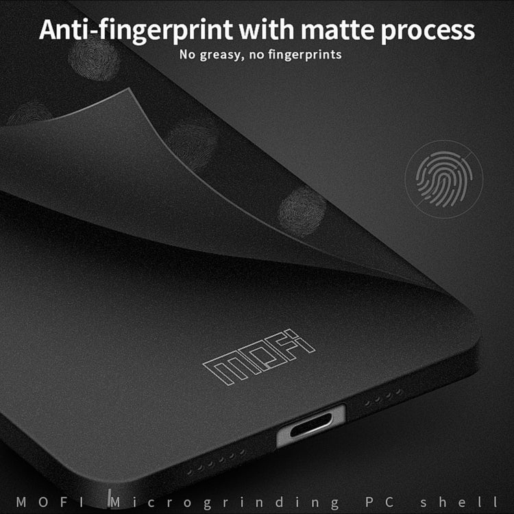 For iPhone 13 Pro Max MOFI Fandun Series Frosted PC Ultra-thin All-inclusive Protective Case (Black) - iPhone 13 Pro Max Cases by MOFI | Online Shopping South Africa | PMC Jewellery