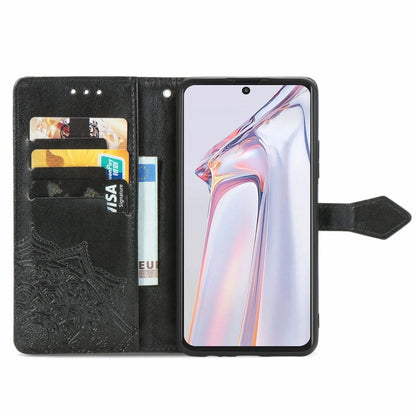 For Blackview A100 Mandala Embossing Pattern Horizontal Flip Leather Case with Holder & Card Slots & Wallet & Lanyard(Black) - More Brand by PMC Jewellery | Online Shopping South Africa | PMC Jewellery | Buy Now Pay Later Mobicred