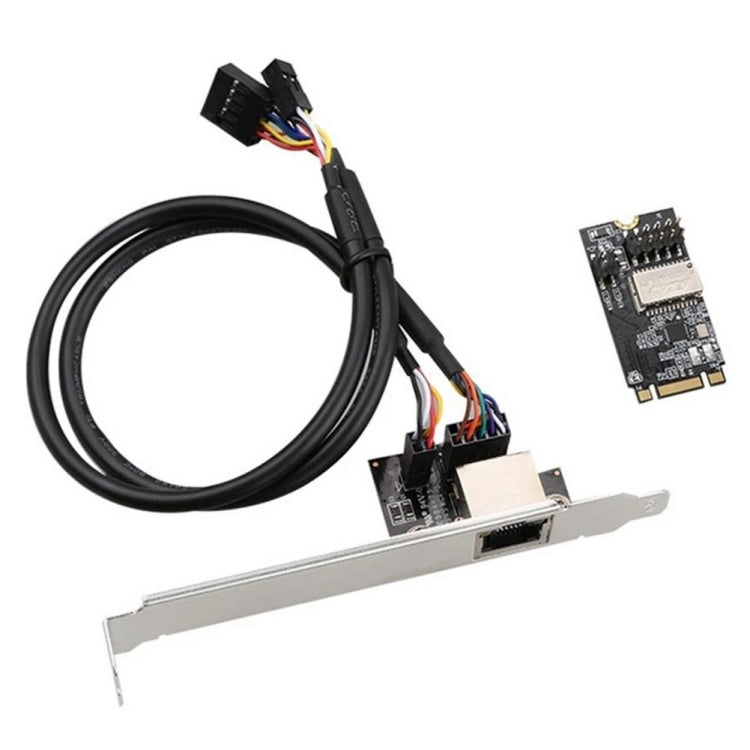 RTL8111H 1000M M.2 (B-KeyM-Key) to PCI-E Gigabit Ethernet Network Card - Add-on Cards by PMC Jewellery | Online Shopping South Africa | PMC Jewellery | Buy Now Pay Later Mobicred