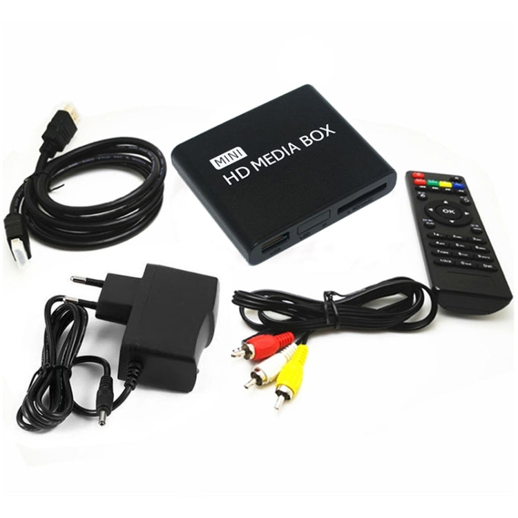 X9 Mini HD HDD Multimedia Player 4K Video Loop USB External Media Player AD Player(EU Plug) - Multimedia Player by PMC TechLife | Online Shopping South Africa | PMC TechLife | Buy Now Pay Later Mobicred