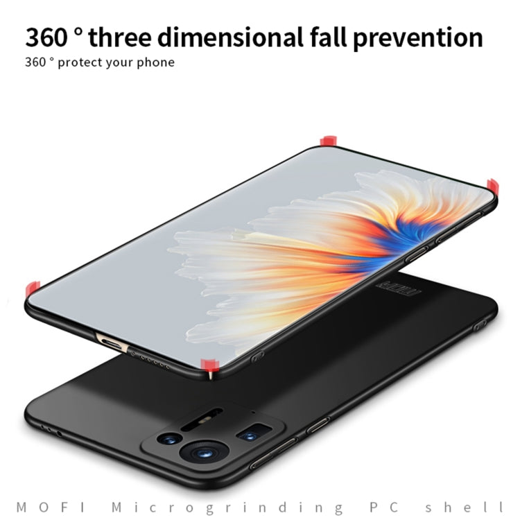 For Xiaomi Mix 4 MOFI Frosted PC Ultra-thin Hard Case(Gold) - Xiaomi Cases by MOFI | Online Shopping South Africa | PMC TechLife