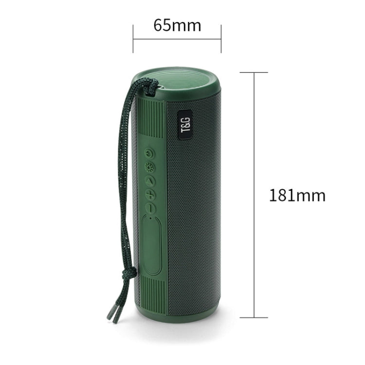 T&G TG635 Portable Outdoor Waterproof Bluetooth Speaker with Flashlight Function(Red) - Waterproof Speaker by T&G | Online Shopping South Africa | PMC Jewellery | Buy Now Pay Later Mobicred